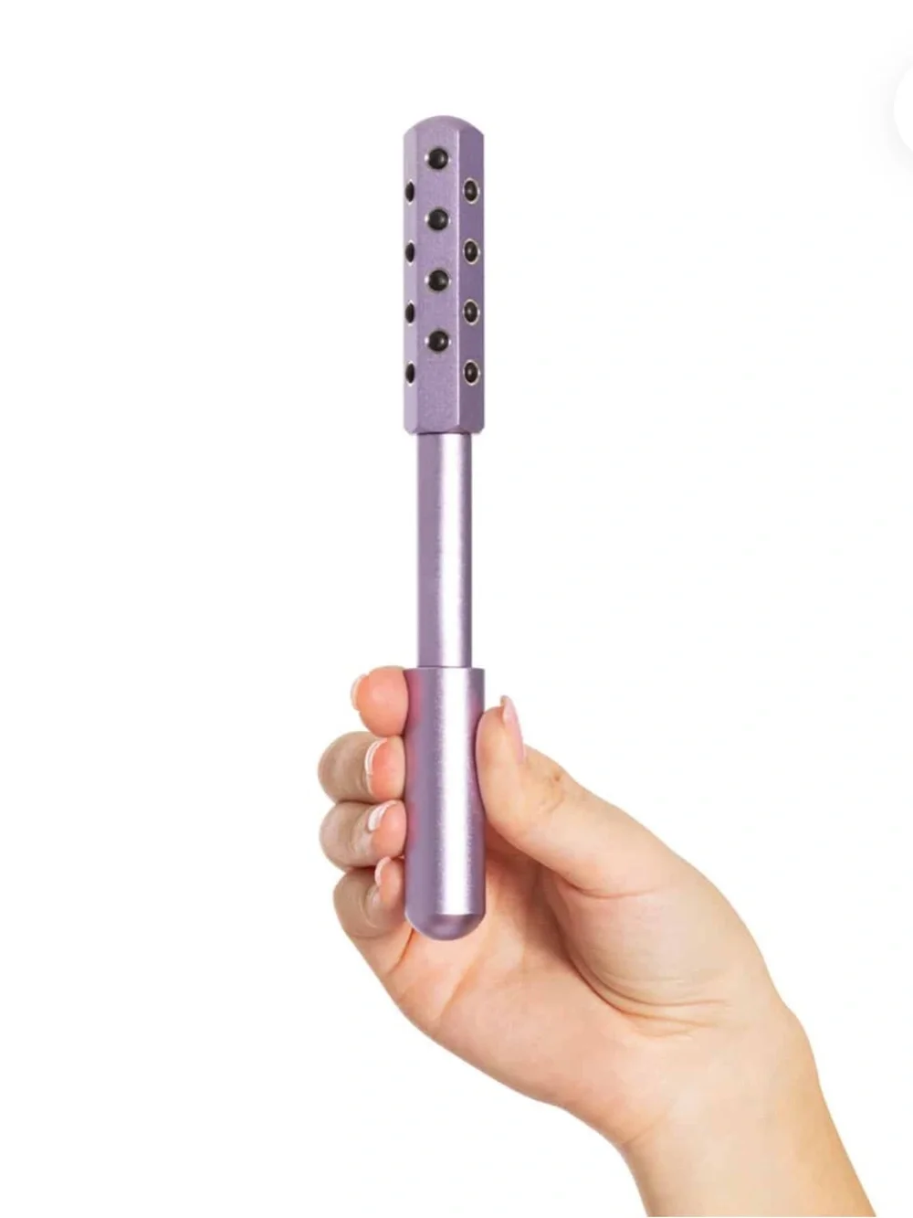 Plum Beauty Uplifting Facial Roller Massager Neck Skincare Purple NEW